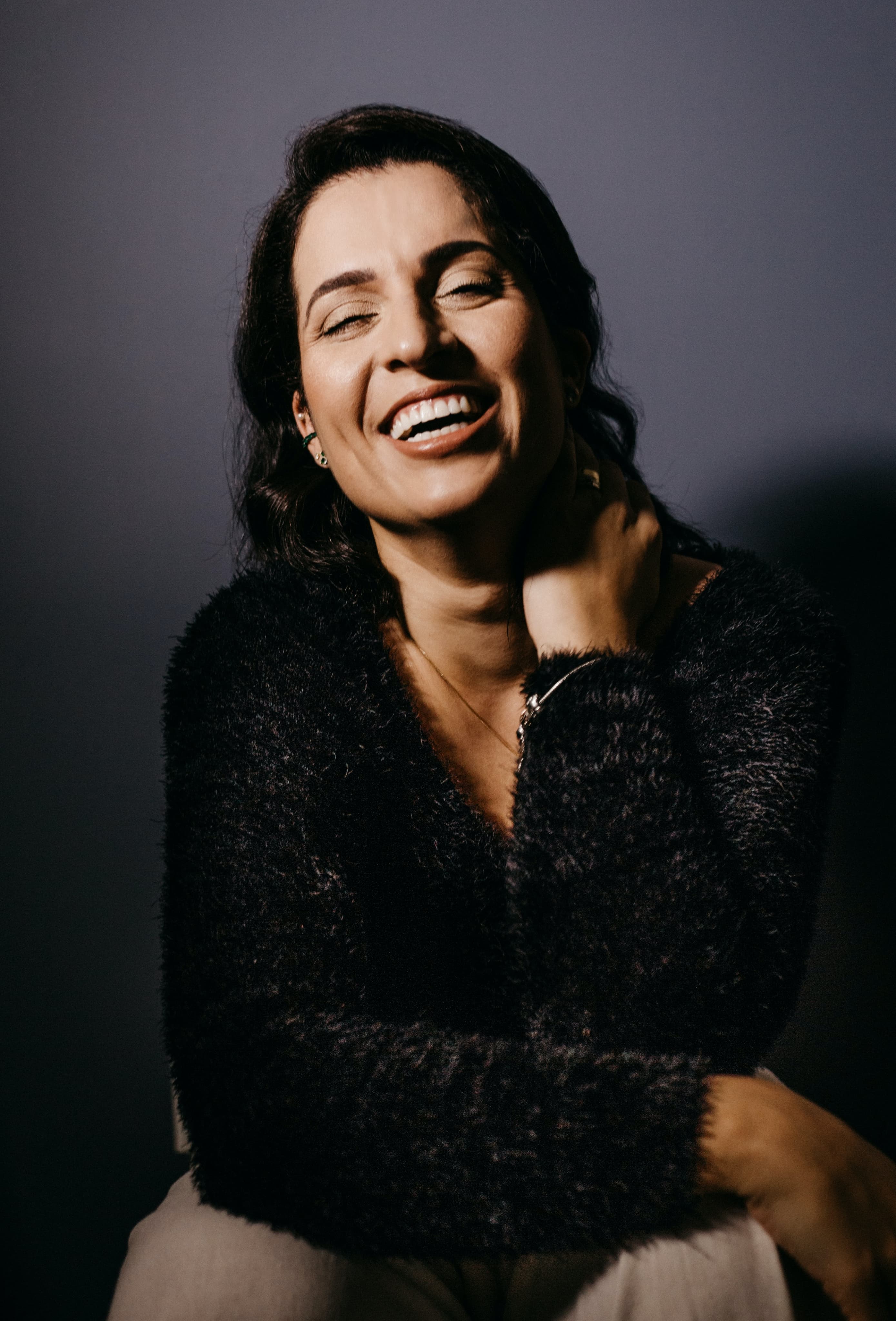 Portrait of Petra, a money expert.